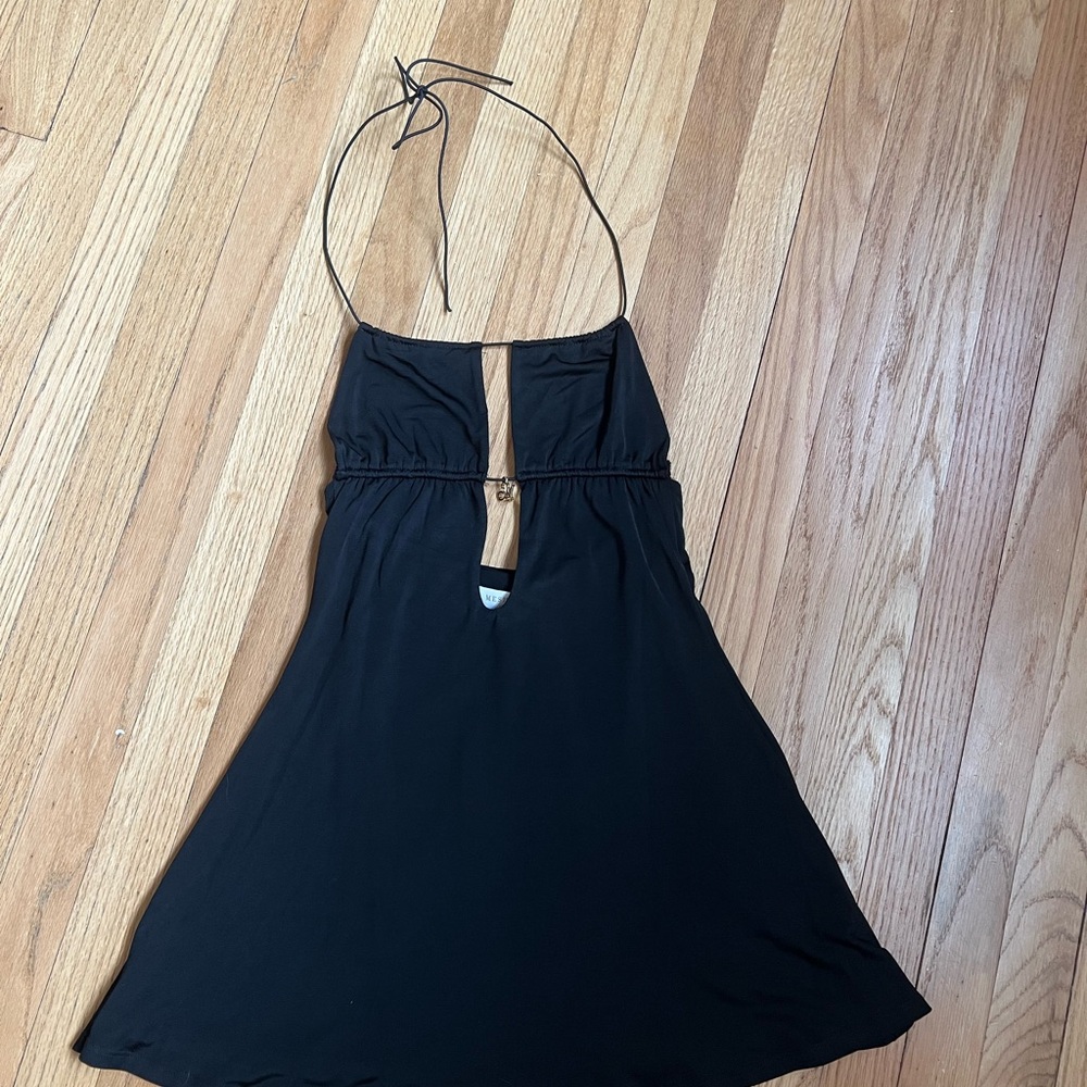 Meshki Black Mini Dress